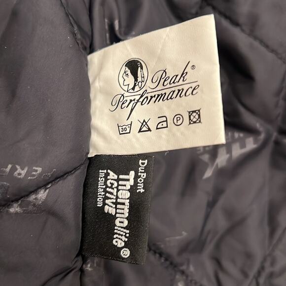 NWOT Peak Performance Women's Thermalite Active Insulation Winter Snow Jacket L - Picture 10 of 13